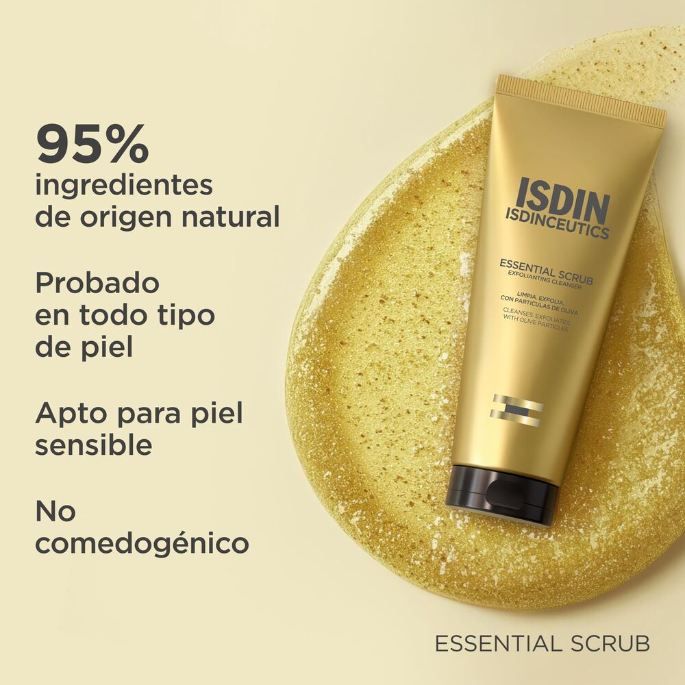 ISDINCEUTICS ESSENTIAL SCRUB (LIMPIADOR Y EXFOLIANTE FACIAL)
